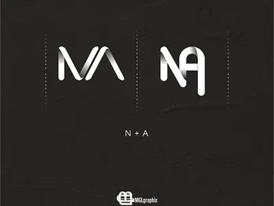 n + a monogram branding logo logodaily logodesign logodesigner logodesignersclub logodesigns logos logotype minimal monogram monogram design monogram letter mark monogram logo monograms vector