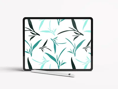 Tea color curve design illustration pattern print vector