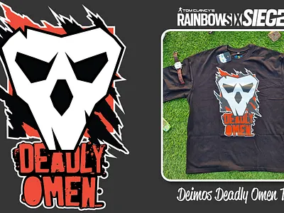 Rainbow6Siege Deimos Tee Design branding design gaming garments graphic design icon tee tshirt vector