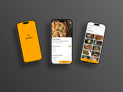 Food Delivery App app app design branding casestudy food food delivery app ui uiux ux