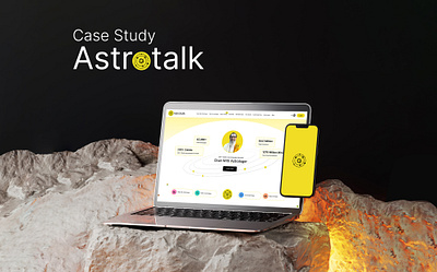 Astrotalk | App/Web - Ui/UX Case Study app application astrotalk branding cx illustration landing page modern design ui ux case study visual design web ui