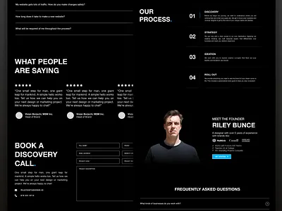 Studio.909 Website & Brand Design Agency Landing Page Redesign branding convert cool cta desktop epic friendly graphic design landing landing page minimal redesign responsive typography ui user experience user interface ux visual identity website