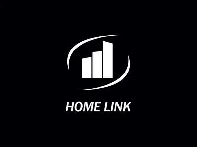 Home Link – Real Estate Logo Design brand identity branding business identity corporate creative creative housing logo design home logo housing logo illustration logo logo design modern modern logo real estate real estate branding real estate logo typography vector