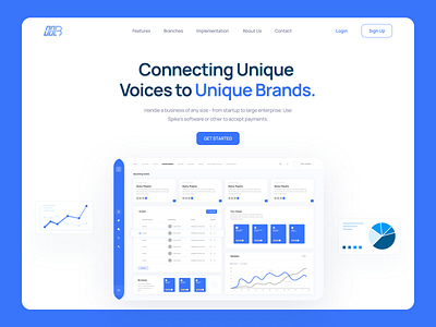 OOB Landing Page agency agency branding agency landing page agency website case casestudy design landing landing page landing page design ui ui design webdesign website website design