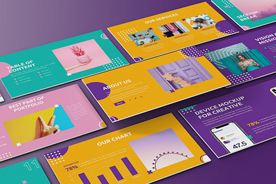 Fancy – Colorful Presentation Template business presentation colorful creative illustration keynote template lookbook pitchdeck powerpoint template presentation proposal simple slides