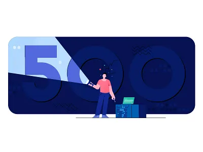 error500 2d 2d art cartoon corporate design corporate illustration design flat illustration vector vectorart vectorillustration