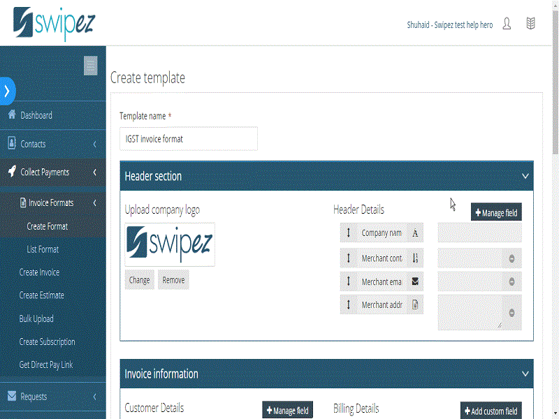 Create Invoice Online