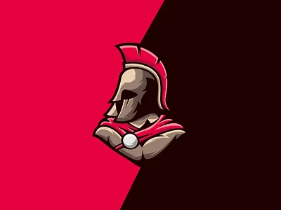 spartan animal brand branding design gorilla identity illustration illustrator logo mascot