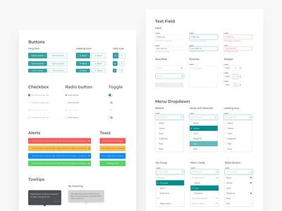 Design System | Hostmaker component library design design system digital style guide ui user interface