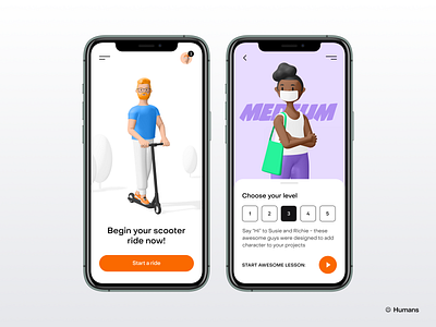 Humans 3d kit 3d 3d character 3d icon 3d illustration 3d kit mobile mobile app mobile cards mobile ui trending ui walkthrough