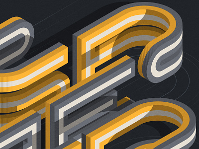 SPEED (close-up) adobe affinity designer illustration illustrator isometric lettering type art type design typography vector