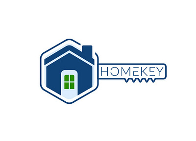 Home key Logo brand design flat home home key home logo key logo logotype minimal minimalist modernicon vector vector art