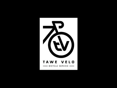 Tawe Velo logo badge bicycle bicycling bike brand cycle cycle service design draw drawing graphic design icon identity illustrate illustration local business logo
