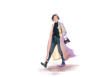 October look characters fashion fashion illustration female girl illustration sketch