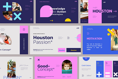 Houston Google Slides agency art business concept finance google slide google slide template google slides minimal minimalist multipurpose presentation simple template ui user interface ux web design web development website