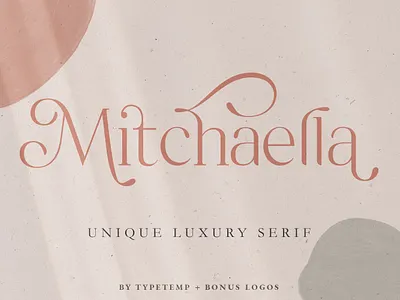 Mitchaella Modern Unique calligraphy design elegant fonts font design fonts collection lettering logo luxury serif modern modern calligraphy modern font modern fonts professional sans serif sans serif font serif font serif fonts unique wedding wedding font