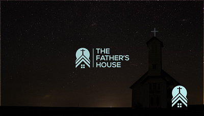 Church logo (the father's house) branding design gradient graphic graphic design graphicdesign identity identity branding illustration illustrator landing page lettering logo logo a day logo design logodesign logos logotype pattern photoshop