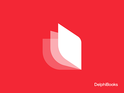 DelphiBooks 📚 Icon-Design books books app bookshelf brand brand identity brand identity design branding delphi exploration icon logo logo design logo icon logo mark logo mark design logo mark symbol icon monogram programming programming language symbol