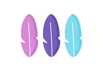 Day 290 - 366 Days of Illustration Challenge - MintSwift autumn digital illustration fall feather feathers flat design flat illustration flatdesign icon icon design illustration illustrations illustrator magic magical mintswift pen vector vector art vector illustration