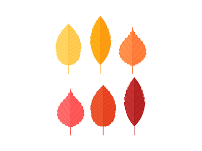 Day 289 - 366 Days of Illustration Challenge - MintSwift autumn autumn colours autumn leaves beech birch digital illustration flat design flat illustration flatdesign foliage illustration illustrations illustrator leaf mintswift plant rowan tree vector art vector illustration