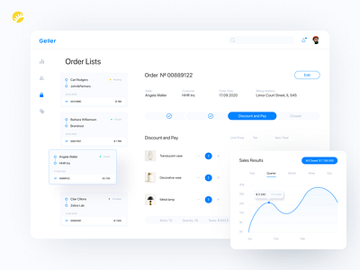 Sales Force app design clean crm design financial app minimalistic sales deck salesforce transactions ui uidesign user friendly userinterface ux uxdesign white background