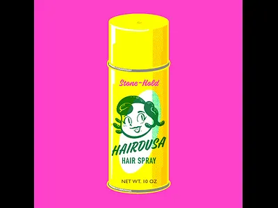 Hairdusa drawlloween hairdo hairspray halloween medusa procreate