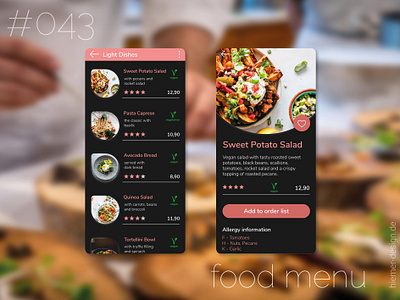 DailyUI 043 app design daily 100 challenge daily ui daily ui 043 dailyui dailyui 043 dailyui 43 dailyui043 dailyui43 dailyuichallenge delivery delivery app delivery service food food delivery food menu foodmenu ui design challenge uidesign uidesigner