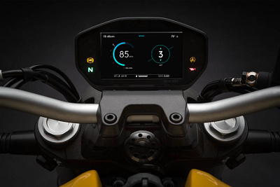 Ducati TFT Display UI automotive bikes dailyui design heads up display hud minimal motorcycle ui ui ux uidesign uiux vehicle