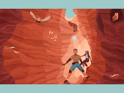 50 Adventures in the 50 States Spread - Utah childrens book childrens book art childrens book illustration childrens books childrens illustration digital illustration editorial illustration illustration illustration art illustrator kidlit kidlitart