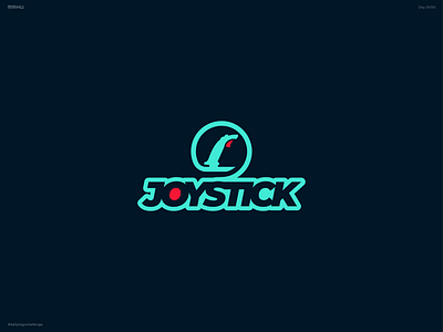 Video Game Arcade Logo - Joystick branding dailylogochallenge design logo