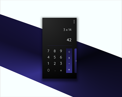 Daily UI 004- Calculator calculator daily ui dailyuichallenge design minimal ui design uidesign