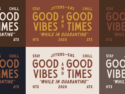 Jitters Good Vibes austin cocktails coffee espresso houston jitters merch quarantine spirits texas