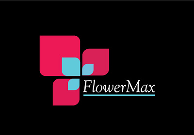 FlowerMax Logo DESIGN adobe illustrator adobe photoshop brand design brand identity branding business logo design floral design flower logo graphics design illustration logo logo design marketing modern logo vector