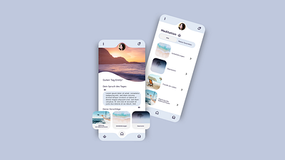 Online therapy App/Home Screen app design illustration logo minimal ui ux web