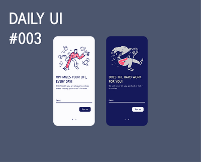 Daily UI #003 / Landing Page dailyui