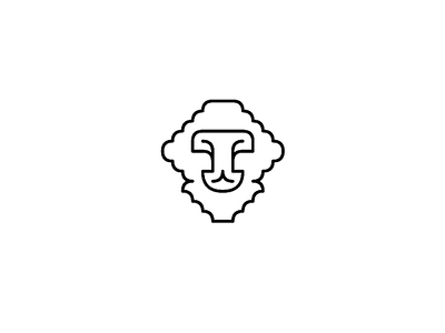 SHEEP LINE LOGOS animal brand branding line lineart logo sheep