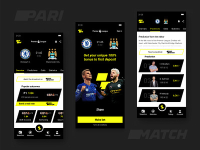 Betting app app app design bets betting betting app brand brand guideline branding design football mobile app rates sport ui ui design uidesign ux ux design