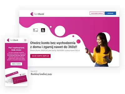#021 UI challenge banking landing page typography ui ux webdesign