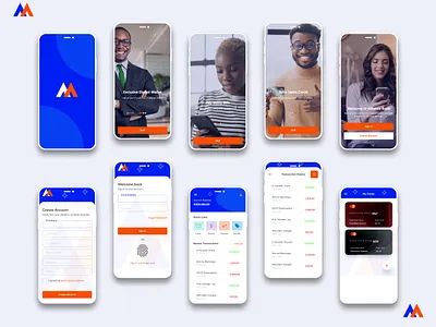 Fintech App app card design design minimal online bank online banking ui uidesign ux uxdesign wallet app wallet ui