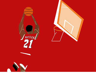 Jimmy Butler bulls butler chicago bulls geometric art jimmy butler miami heat nba nba art nba finals nba playoffs nba poster portrait