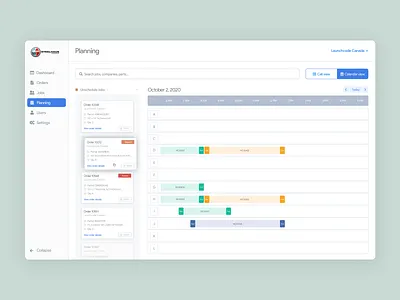 Scheduling calendar calendar design calendar ui clean ui flat job job board jobs planning react responsive schedule scheduler scheduling sketch ui ux web web app web design