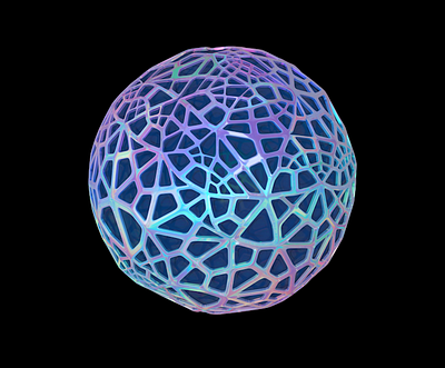 Aincent Iridescent Bubble 3d 3dart bubble c4d c4d practice c4dart cgi cinema 4d cinema4d cinema4dart experimentation holo holographic holographic foil iridescence iridescent metallic psychedelic voronoi wip