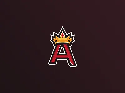 ARCY crown design e sports esports gaming gaminglogo graphic design logo mascot design mascot logo minimal typography vector