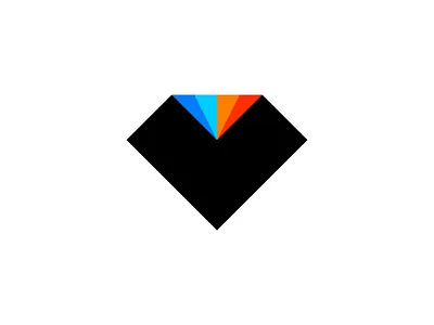 diamond+pen+paper branding design diamond geometry icon illustration logo paper pen pencil 品牌 设计