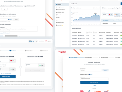 RemitSend by MatchMove app dailyui design interaction logo ui uiux ux web website