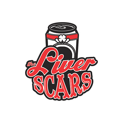 liver scars band logo band logo illustrator liver scars punkrock