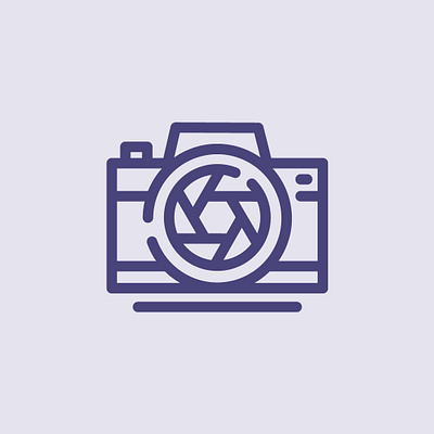 Day 63 - Camera - 100 Icons Daily 100days camera design icon illustration leeayr logo minimal photography vector