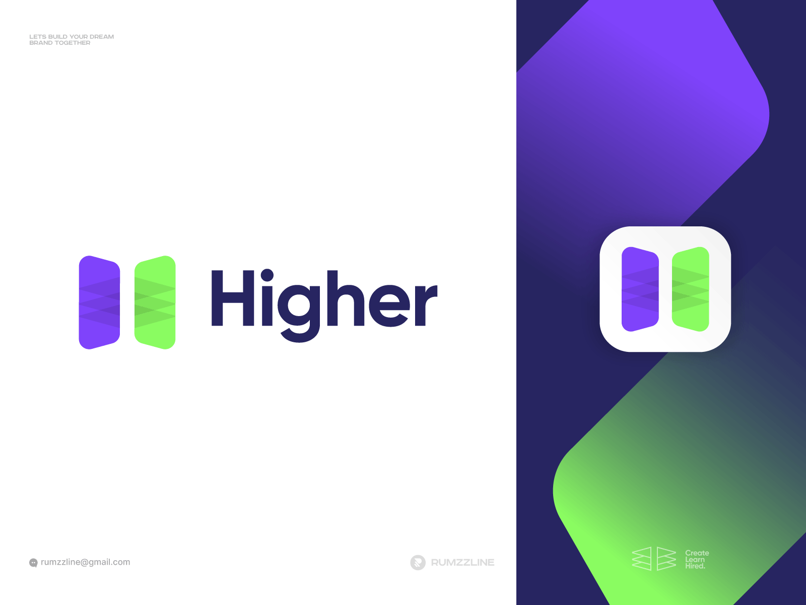 Hiring Logo - Workplace Logo - Recruitment - Higher by Ahmed Rumon