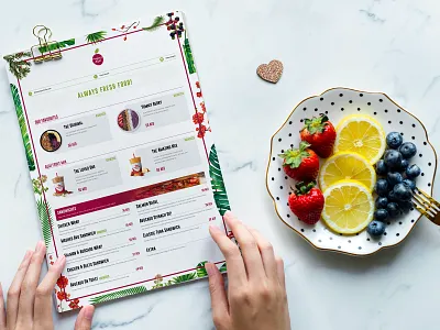 Restaurant Menu design dribbble food food menu fruit hotel hotel menu menu menu card menu design photoshop poster print print design printing restaurant restaurant branding restaurant menu specscale typography