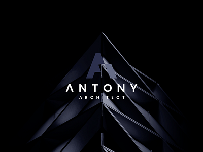 Antony Architect architect branding building design firm icon interior logo logomark logotype mark symbol vector